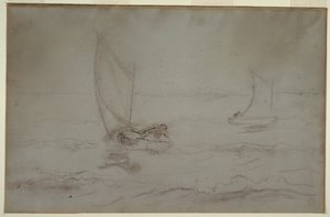Two Sloops Sailing