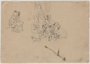 Two Soldiers Resting