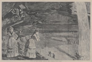 Under the Falls, Catskill Mountains by Winslow Homer