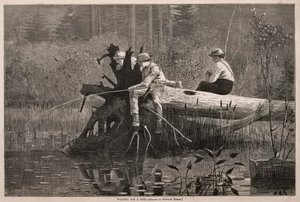 Waiting for a Bite by Winslow Homer