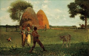 Weaning the Calf by Winslow Homer