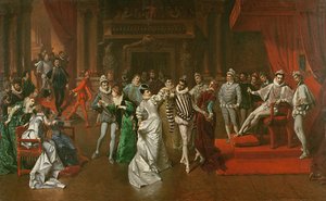 A Ball of the Court of Henry Valois by Wladyslaw Bakalowicz