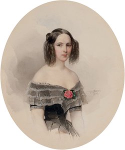 Natalia Pushkina by Woldemar Hau