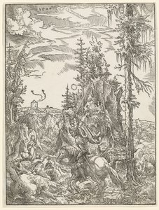 Saint George Killing the Dragon by Wolf Huber