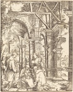 The Adoration of the Magi by Wolf Huber