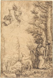 The Annunciation to Joachim by Wolf Huber