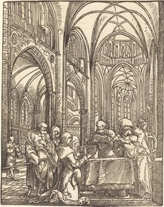 The Presentation in the Temple by Wolf Huber
