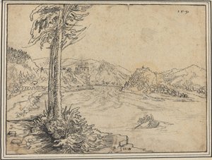 The Rapids of the Danube near Grein