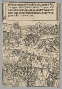 Capitulation of a French City, plate 12 from Historical Scenes from the Life of Emperor Maximilian I from the Triumphal Arch