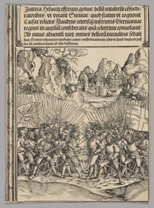 Swiss War, plate 16 from Historical Scenes from the Life of Emperor Maximilian I from the Triumphal Arch