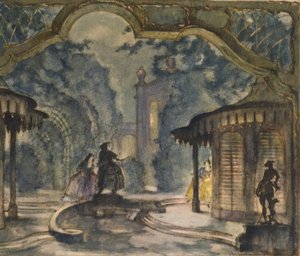 Mozart, Figaro / Stage by A. Mahnke