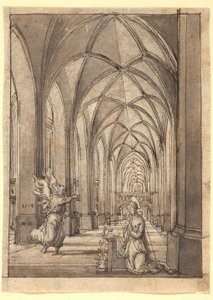 The Annunciation by Wolfgang Huber