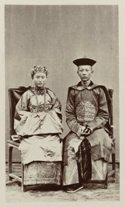 Chinese Bridal Couple from Ternate