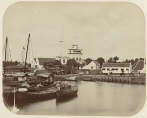 The Lookout at the Harbor Canal in Batavia