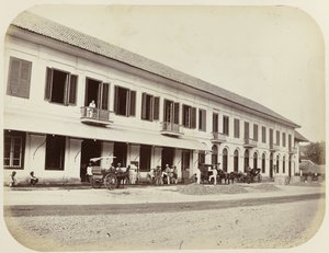 Trading Houses in Batavia at Pasar Pisang