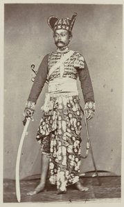 Portrait of an Indigenous Prince by Woodbury and Page