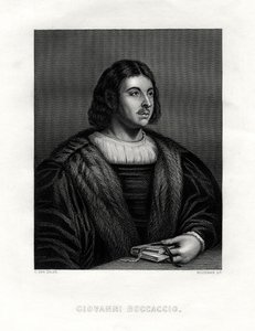 Giovanni Boccaccio, Italian author and poet