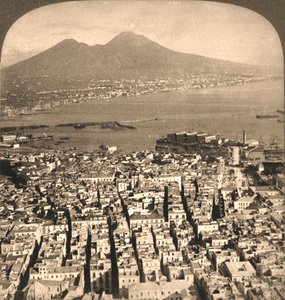 Naples, The Bay and Vesuvius, Italy