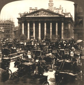 The Royal Exchange, London, 1896 by Works and Sun Sculpture Studios