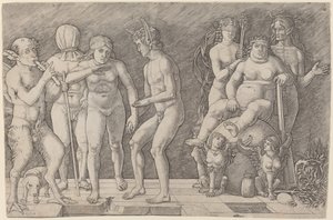 Virtus Combusta: An Allegory of Virtue by Workshop of Andrea Mantegna