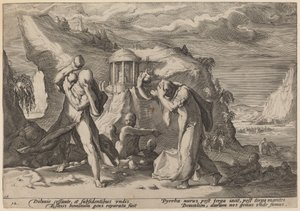 Deucalion and Pyrra Repeopling the Earth