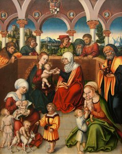 The Holy Kinship by workshop of Lucas Cranach the Elder