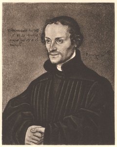 Philipp Melanchthon (1497–1560) by workshop of Lucas Cranach the Elder