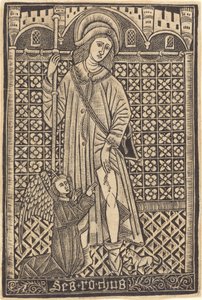 Saint Roche by Workshop of Master of the Cologne Arms