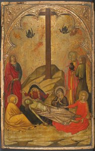 The Lamentation over the Dead Christ by Workshop of Niccolò di Buonaccorso