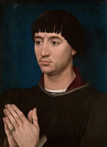 Portrait of Jean Gros by Workshop of Rogier van der Weyden