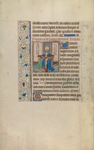 The Throne of Grace Trinity by Workshop of Willem Vrelant