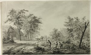 Outskirts of Nodorp by Wouterus Verschuur