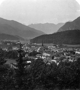 Bad Ischl, at the Foot of Hoher Dachstein, Salzkammergut, Austria by Wurthle and Sons