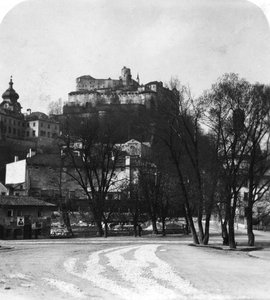 Festung Hohensalzburg, Salzburg, Austria by Wurthle and Sons