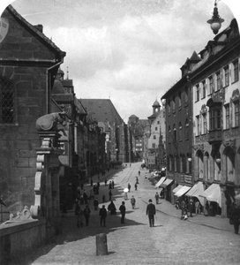 The Fleischbrucke Meat Bridge, Nuremberg, Germany