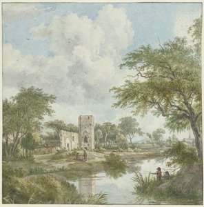 Landscape with Castle Ruins