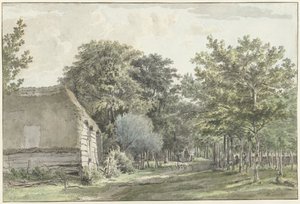 Path through the Village of Manen at Ede