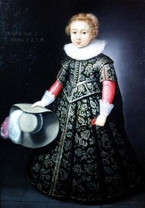 Portrait of a Small Boy Aged Two and a Half