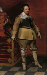 Portrait of Ernst Casimir I, Count of Nassau-Dietz by Wybrand de Geest (I)