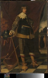 Portrait of Henry Casimir I (1612-40), Count of Nassau-Dietz by Wybrand de Geest (I)