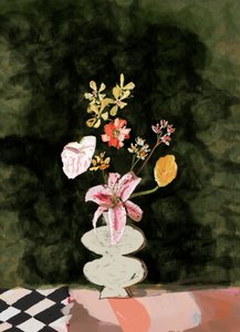 Vibrant Floral Still Life