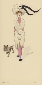 Winter 1910-1911 fashions by Xavier Sager