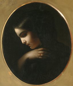 Young Widow, 1850 by Yakov Fyodorovich Kapkov