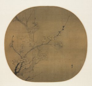 Plum Blossoms in Moonlight by Yan Hui