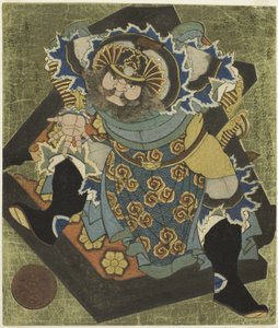 Fan Kuai, from the series "Three Broken Gates" by Yashima Gakutei