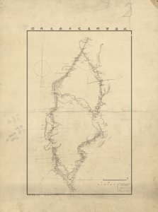 Map from the Settlement to the Pacific Ocean by Yasuaki Oka