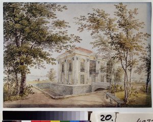 The Hermitage Pavilion in Peterhof
