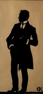 Portrait of the poet Jurgis Baltrusaitis 1873-1944, 1910s by Yelisaveta Sergeyevna Kruglikova