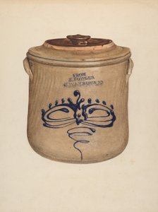 Crock with Cover, c. 1938
