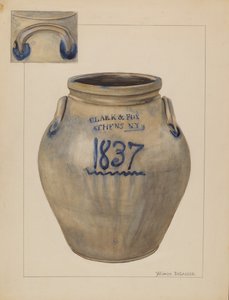 Jar, c. 1936 by Yolande Delasser